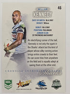 NRL 2026 League Heroes | Base | #046 | William Kennedy | Cronulla Sharks