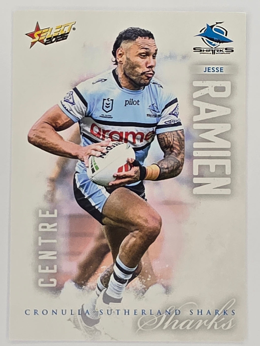 NRL 2026 League Heroes | Base | #050 | Jesse Ramien | Cronulla Sharks