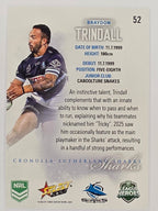 NRL 2026 League Heroes | Base | #052 | Braydon Trindall | Cronulla Sharks