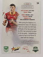 NRL 2026 League Heroes | Base | #054 | Jack Bostock | Dolphins
