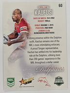 NRL 2026 League Heroes | Base | #060 | Felise Kaufusi | Dolphins