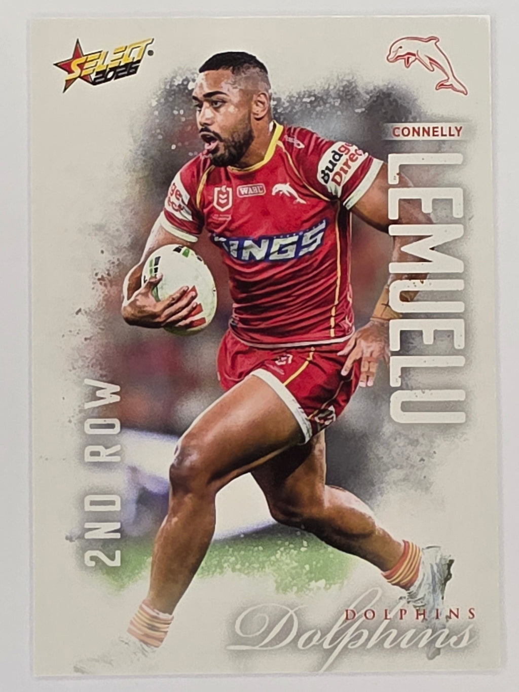 NRL 2026 League Heroes | Base | #061 | Connelly Lemuelu | Dolphins