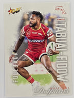 NRL 2026 League Heroes | Base | #065 | Hamiso Tabuai-Fidow | Dolphins