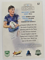 NRL 2026 League Heroes | Base | #067 | AJ Brimson | Gold Coast Titans
