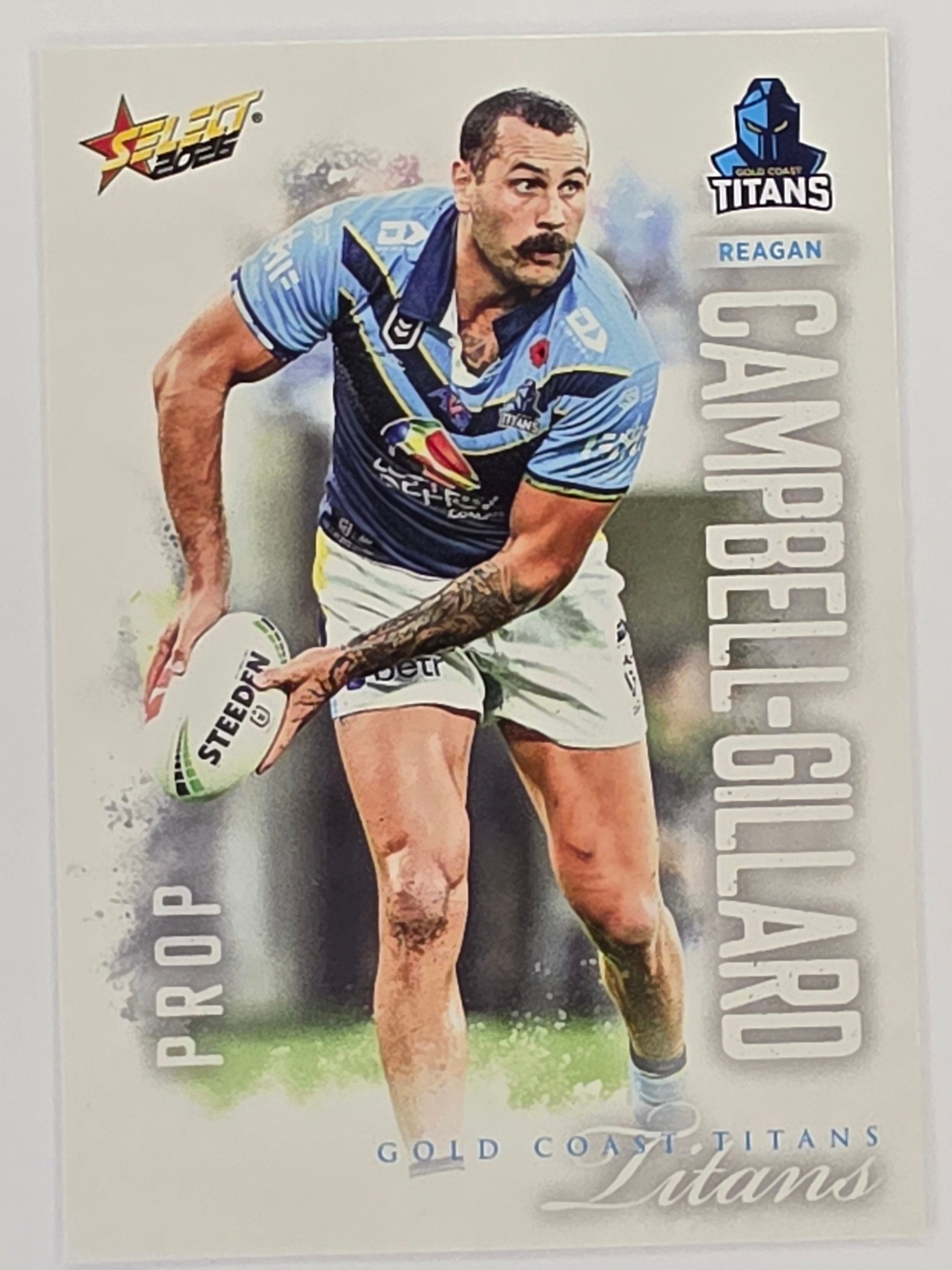 NRL 2026 League Heroes | Base | #069 | Reagan Campbell-Gillard | Gold Coast Titans