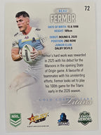 NRL 2026 League Heroes | Base | #072 | Beau Fermor | Gold Coast Titans