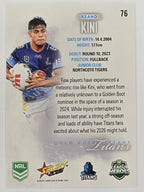 NRL 2026 League Heroes | Base | #076 | Keano Kini | Gold Coast Titans