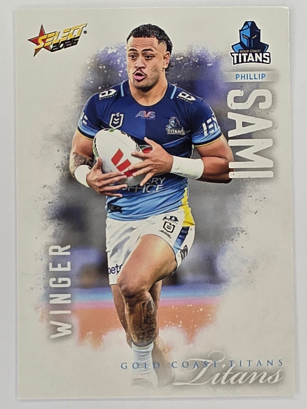 NRL 2026 League Heroes | Base | #077 | Phillip Sami | Gold Coast Titans