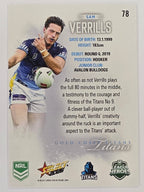 NRL 2026 League Heroes | Base | #078 | Sam Verrills | Gold Coast Titans