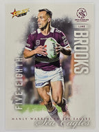 NRL 2026 League Heroes | Base | #080 | Luke Brooks | Manly Sea Eagles