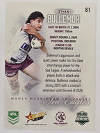 NRL 2026 League Heroes | Base | #081 | Ethan Bullemor | Manly Sea Eagles