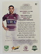 NRL 2026 League Heroes | Base | #082 | Jamal Fogarty | Manly Sea Eagles
