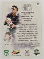 NRL 2026 League Heroes | Base | #085 | Toluta’u Koula | Manly Sea Eagles