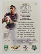 NRL 2026 League Heroes | Base | #087 | Taniela Paseka | Manly Sea Eagles