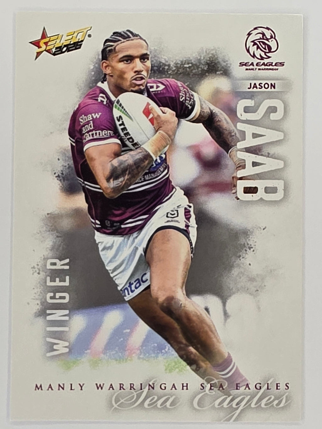 NRL 2026 League Heroes | Base | #088 | Jason Saab | Manly Sea Eagles