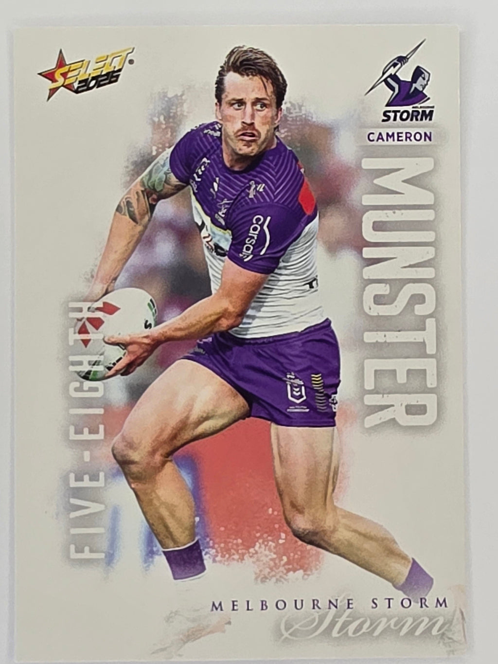 NRL 2026 League Heroes | Base | #100 | Cameron Munster | Melbourne Storm