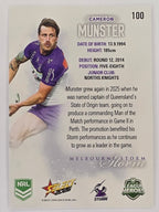 NRL 2026 League Heroes | Base | #100 | Cameron Munster | Melbourne Storm