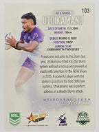 NRL 2026 League Heroes | Base | #103 | Stefano Utoikamanu | Melbourne Storm