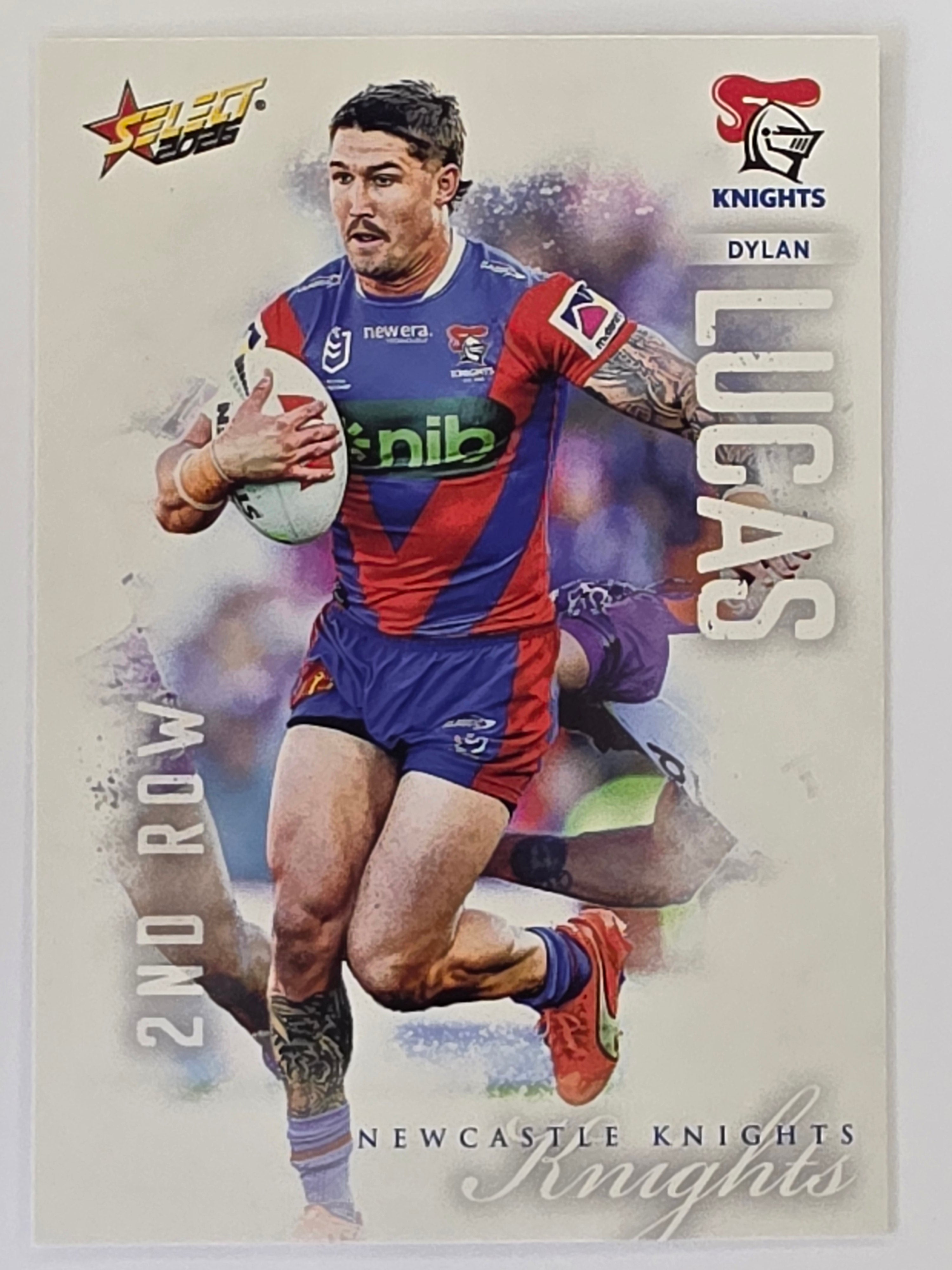 NRL 2026 League Heroes | Base | #111 | Dylan Lucas | Newcastle Knights