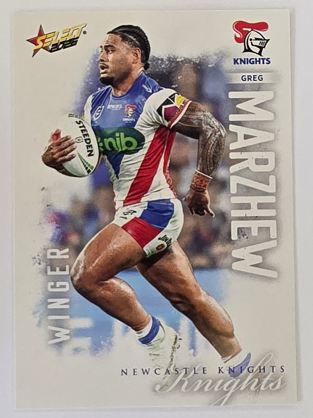 NRL 2026 League Heroes | Base | #112 | Greg Marzhew | Newcastle Knights