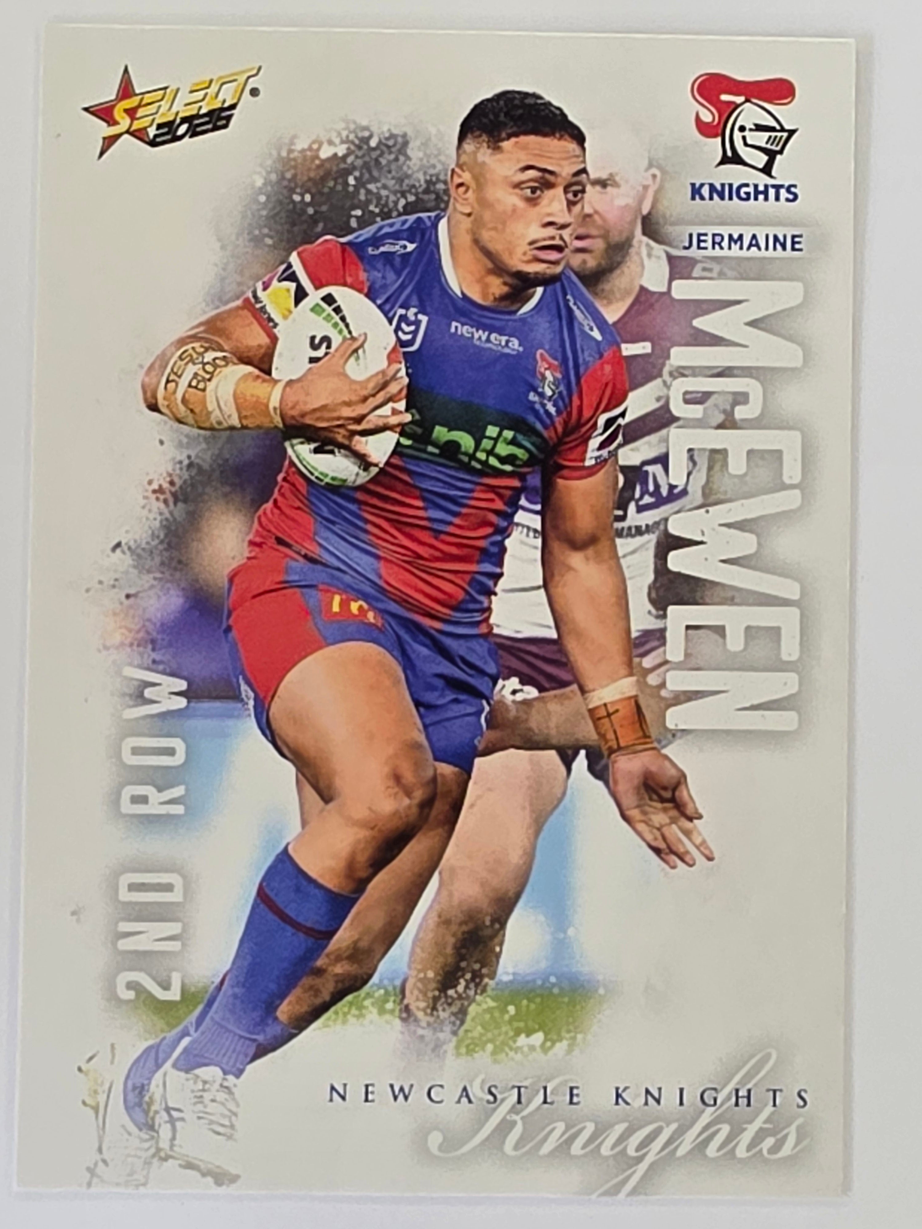 NRL 2026 League Heroes | Base | #113 | Jermaine McEwen | Newcastle Knights