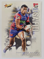 NRL 2026 League Heroes | Base | #115 | Jacob Saifiti | Newcastle Knights
