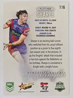 NRL 2026 League Heroes | Base | #116 | Fletcher Sharpe | Newcastle Knights