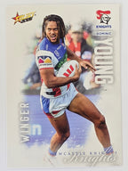NRL 2026 League Heroes | Base | #117 | Dominic Young | Newcastle Knights