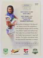 NRL 2026 League Heroes | Base | #117 | Dominic Young | Newcastle Knights