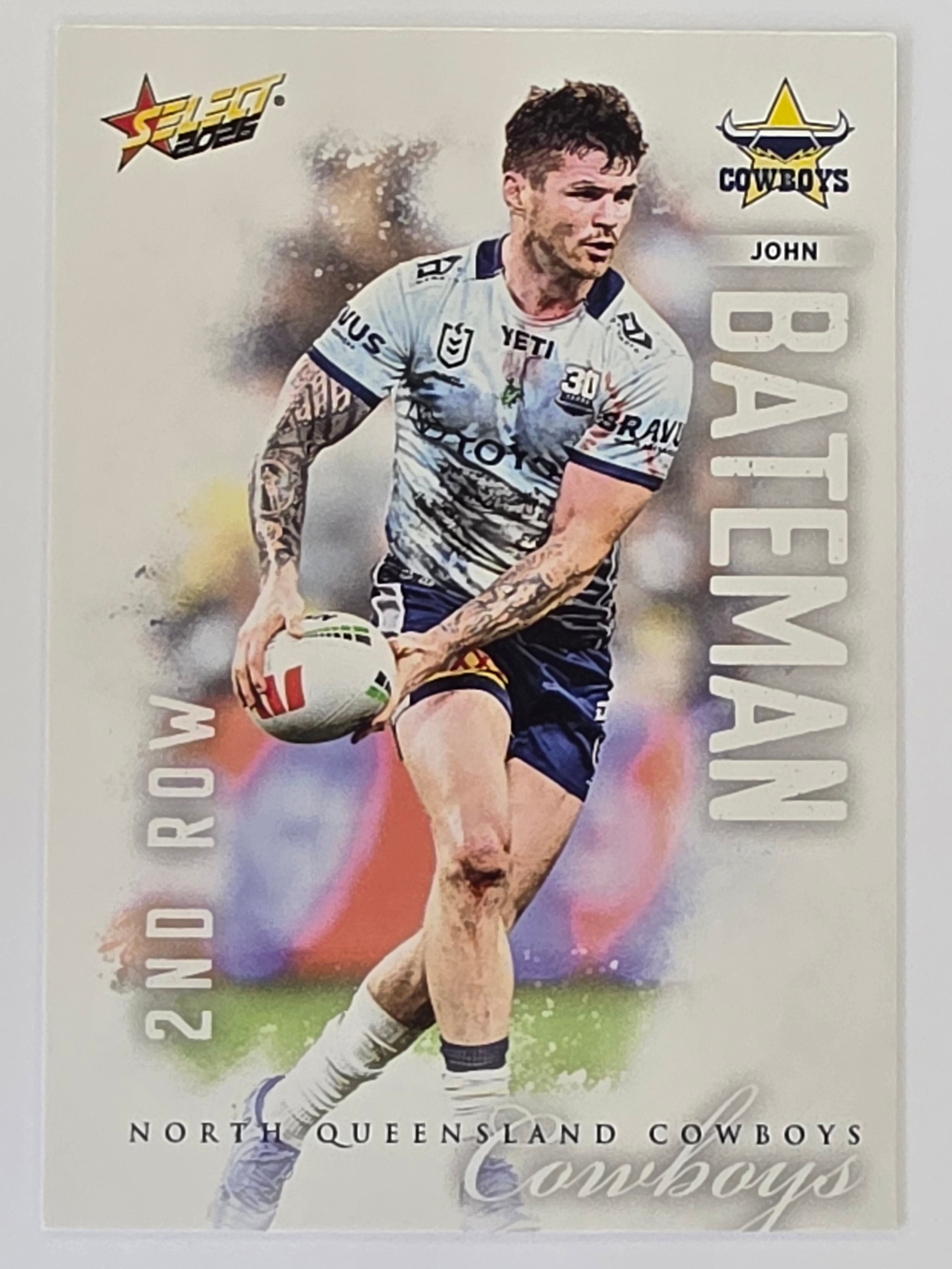 NRL 2026 League Heroes | Base | #119 | John Bateman | North Queensland Cowboys