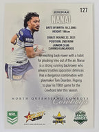 NRL 2026 League Heroes | Base | #127 | Jeremiah Nanai | North Queensland Cowboys
