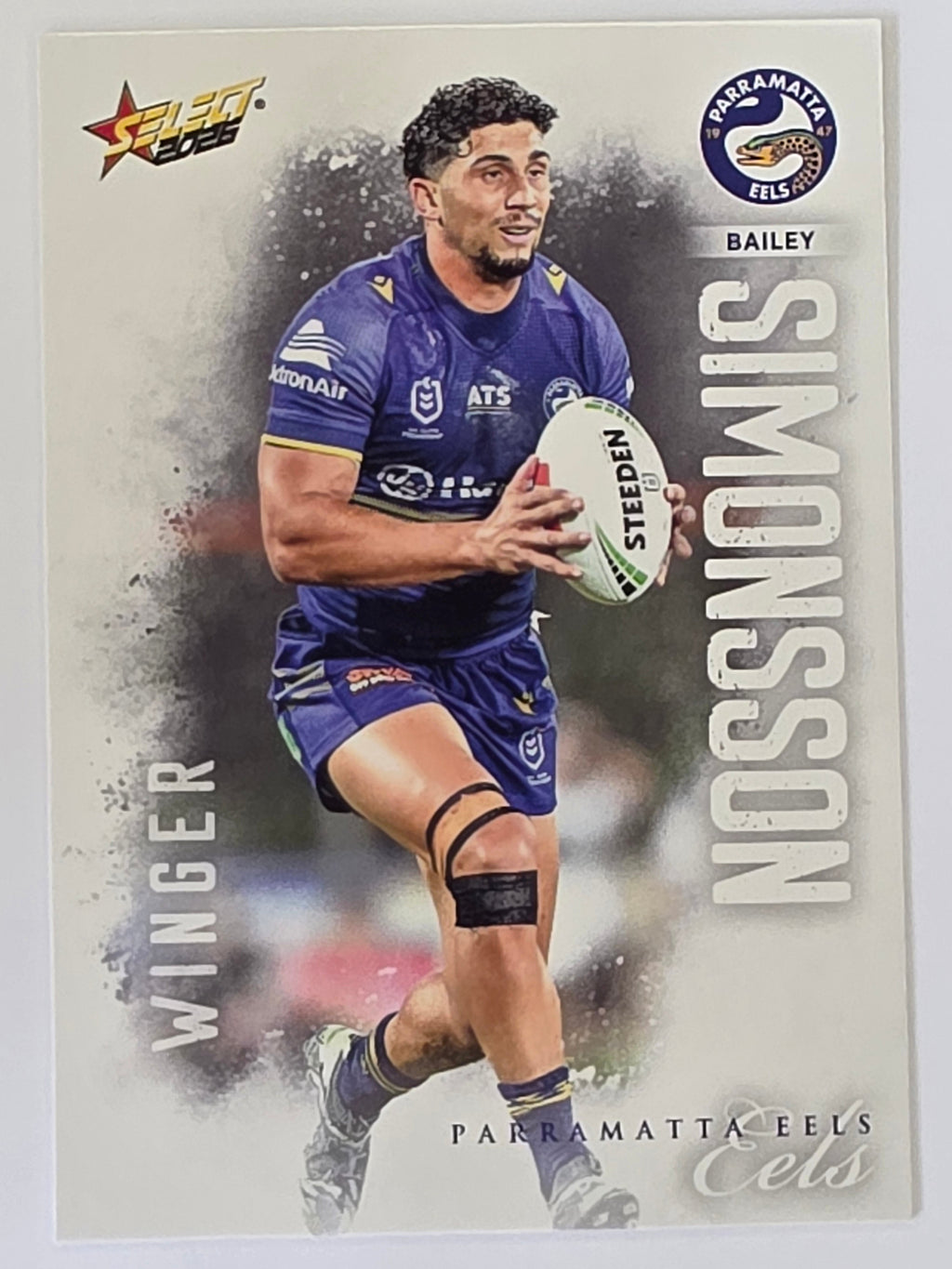 NRL 2026 League Heroes | Base | #141 | Bailey Simonsson | Parramatta Eels