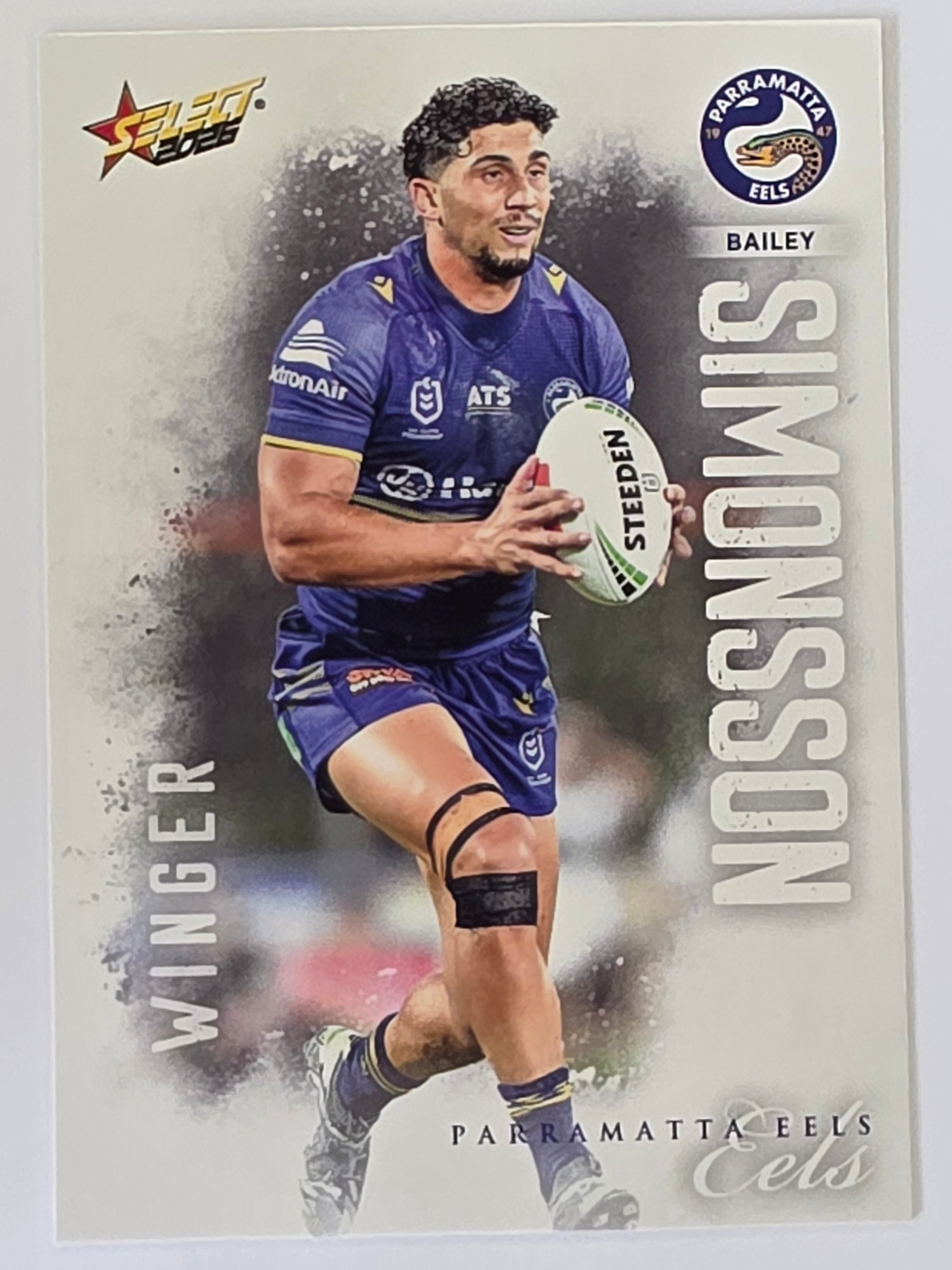 NRL 2026 League Heroes | Base | #141 | Bailey Simonsson | Parramatta Eels