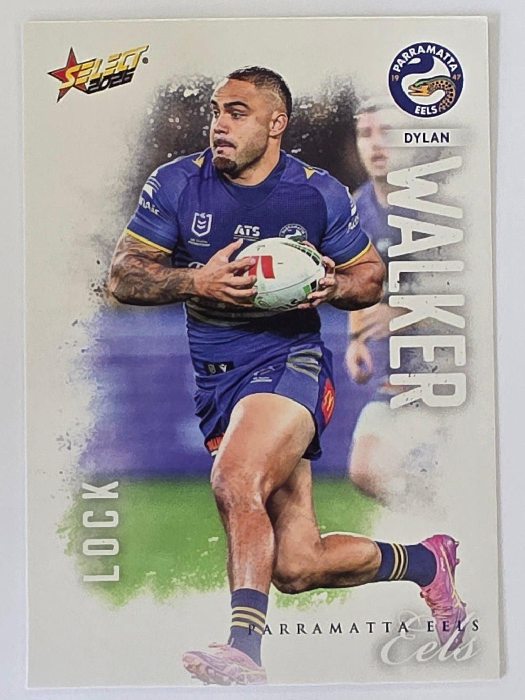 NRL 2026 League Heroes | Base | #142 | Dylan Walker | Parramatta Eels