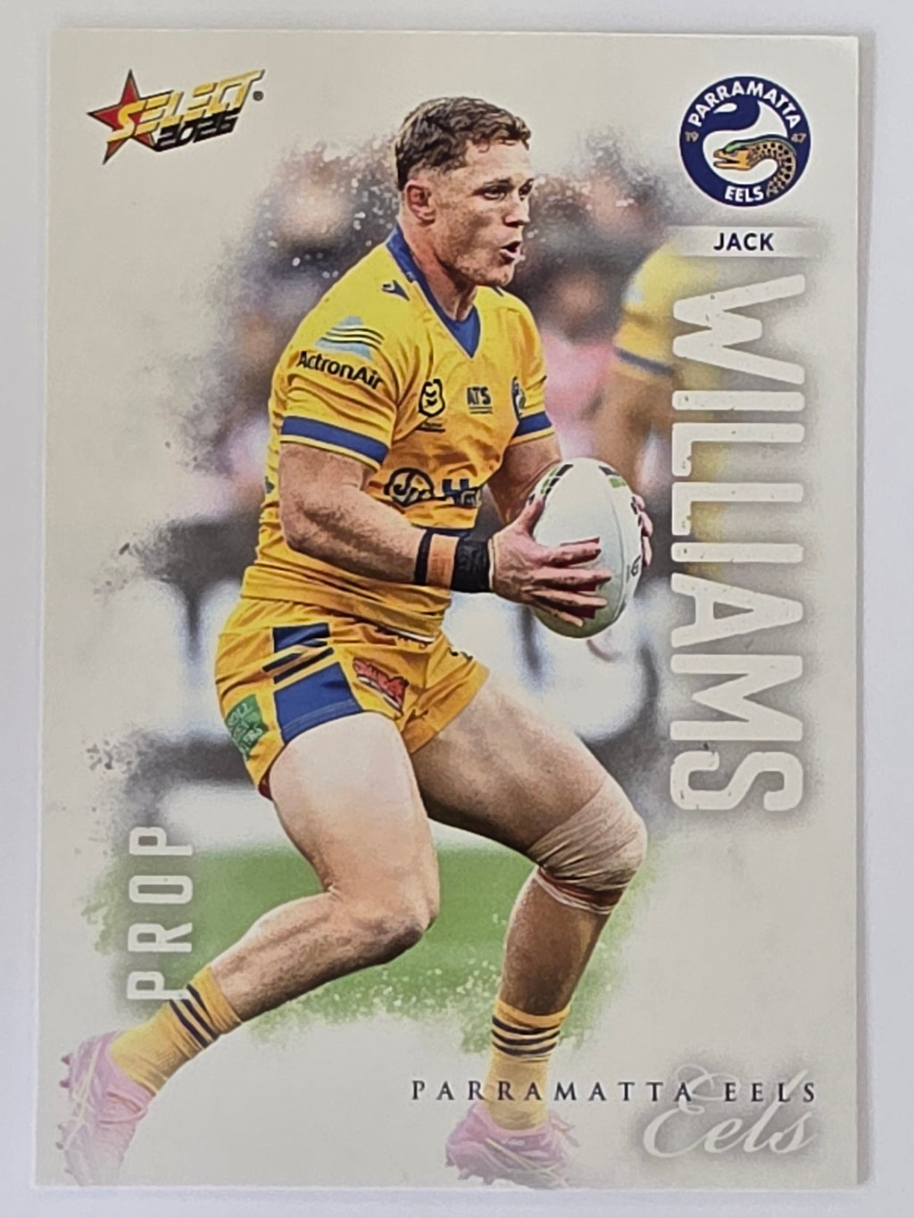 NRL 2026 League Heroes | Base | #143 | Jack Williams | Parramatta Eels