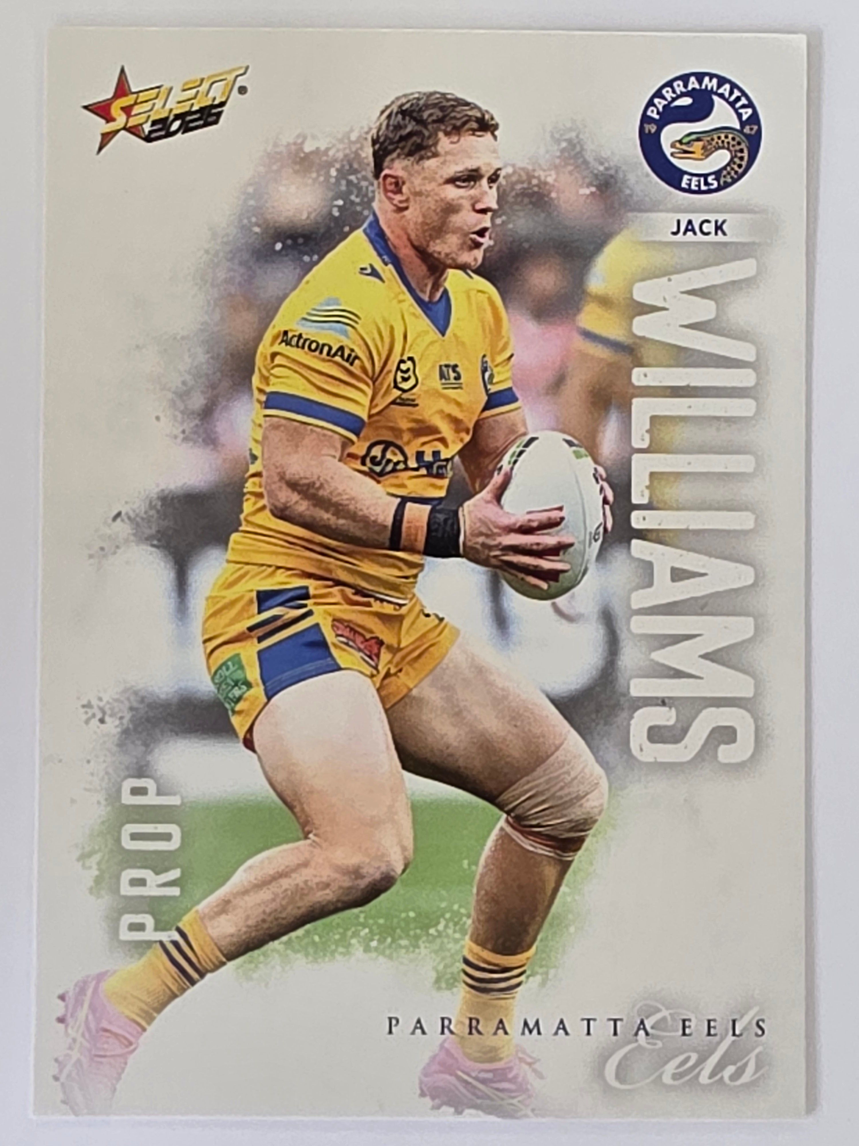 NRL 2026 League Heroes | Base | #143 | Jack Williams | Parramatta Eels