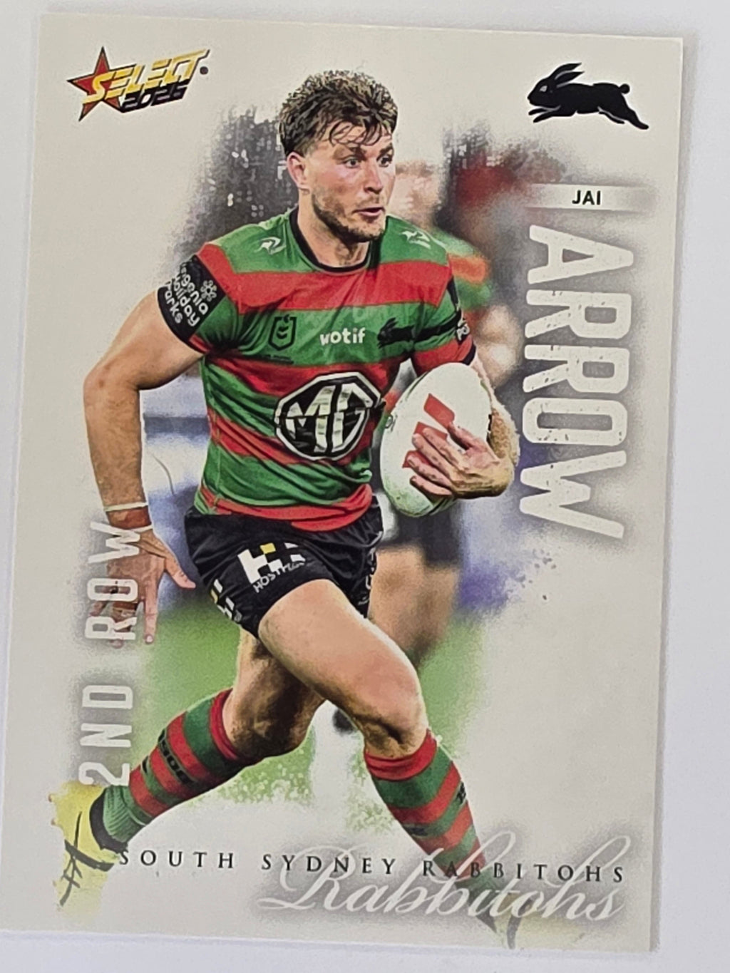 NRL 2026 League Heroes | Base | #158 | Jai Arrow | South Sydney Rabbitohs