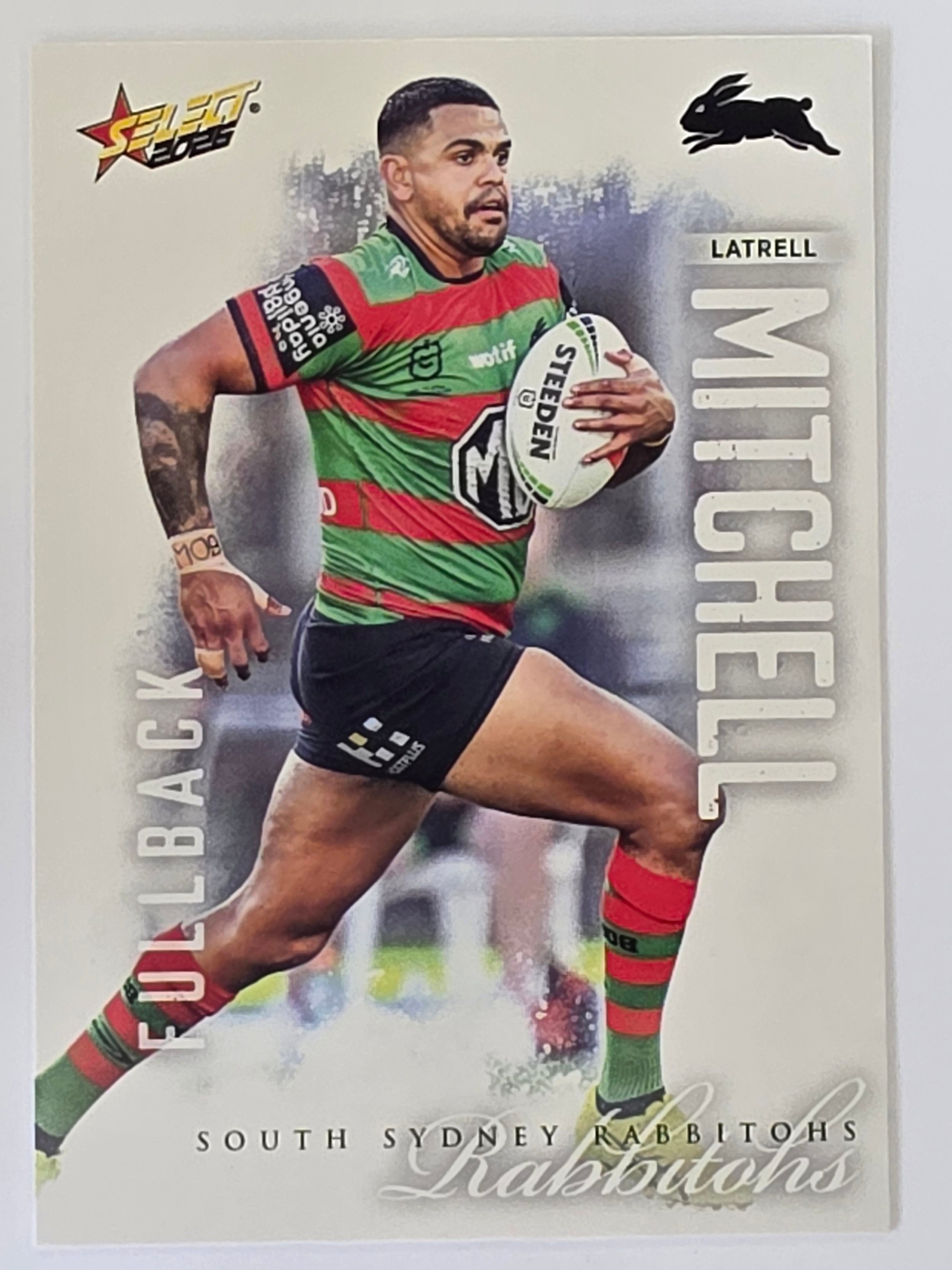 NRL 2026 League Heroes | Base | #165 | Latrell Mitchell | South Sydney Rabbitohs