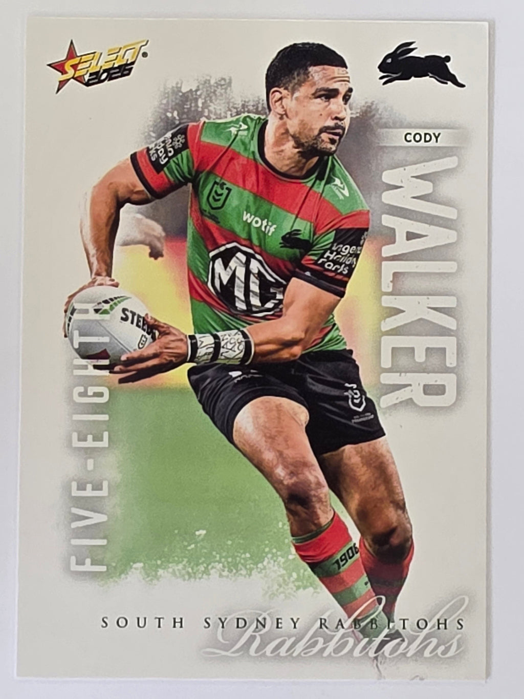 NRL 2026 League Heroes | Base | #166 | Cody Walker | South Sydney Rabbitohs