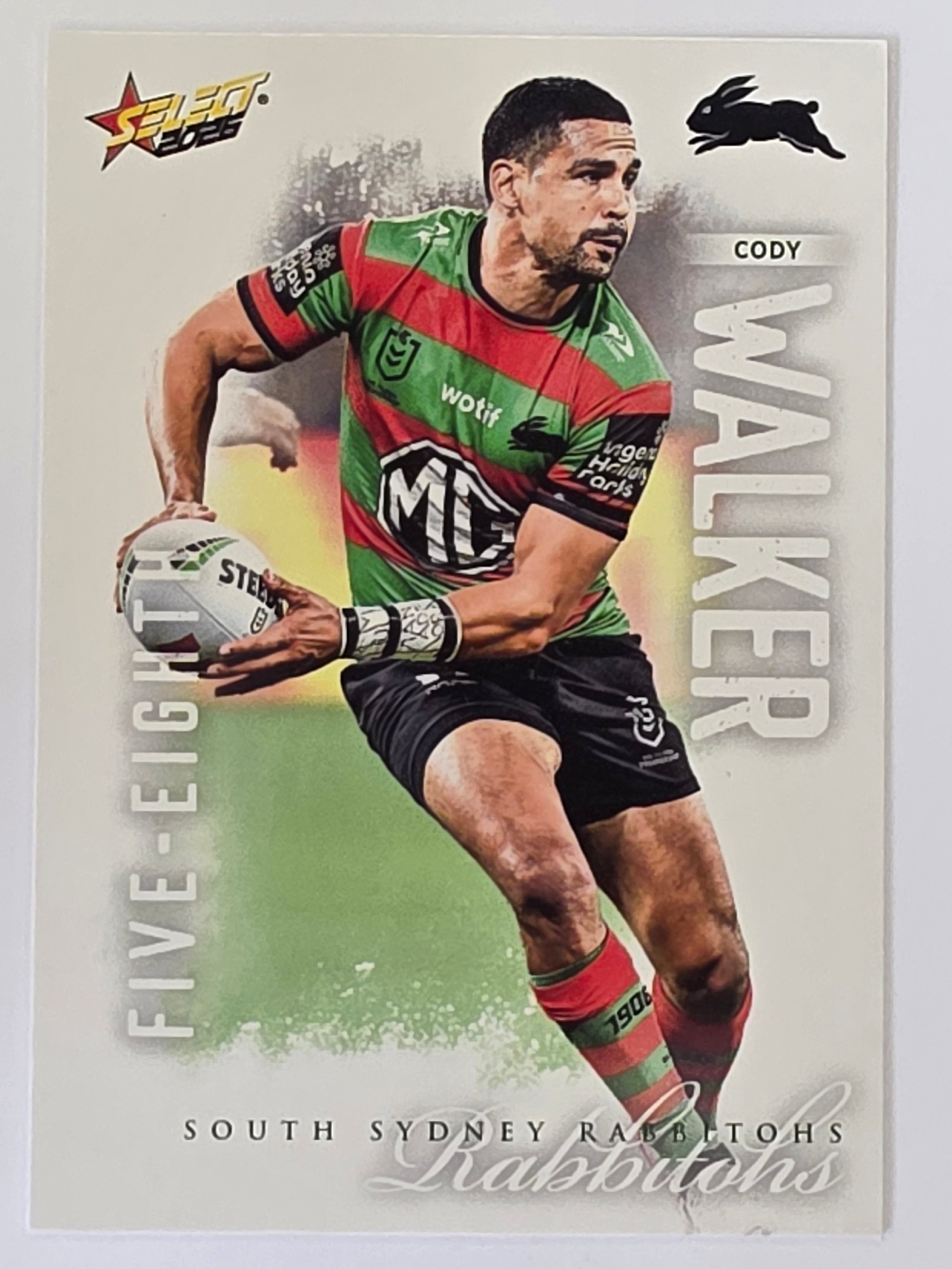 NRL 2026 League Heroes | Base | #166 | Cody Walker | South Sydney Rabbitohs