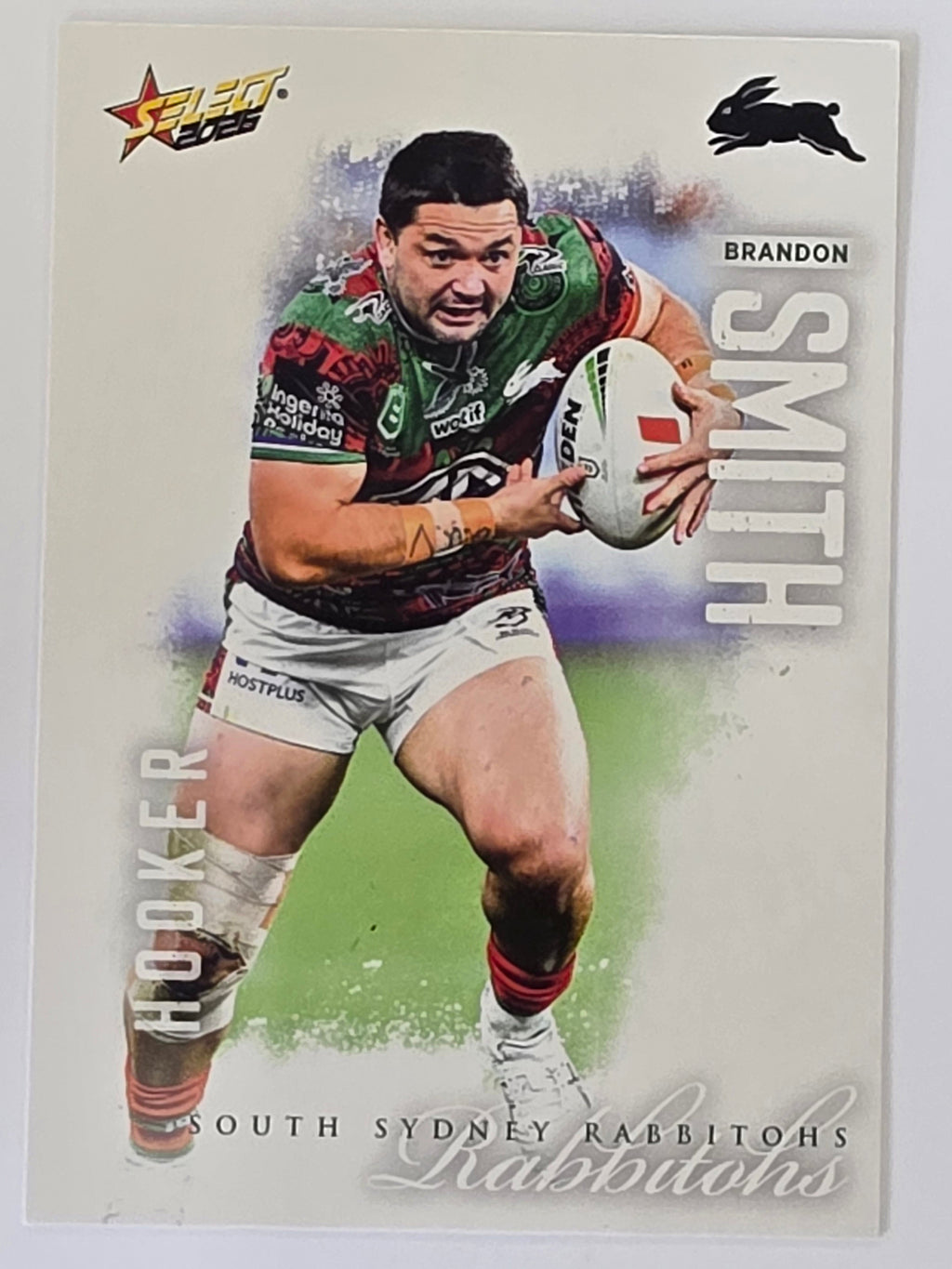 NRL 2026 League Heroes | Base | #168 | Brandon Smith | South Sydney Rabbitohs
