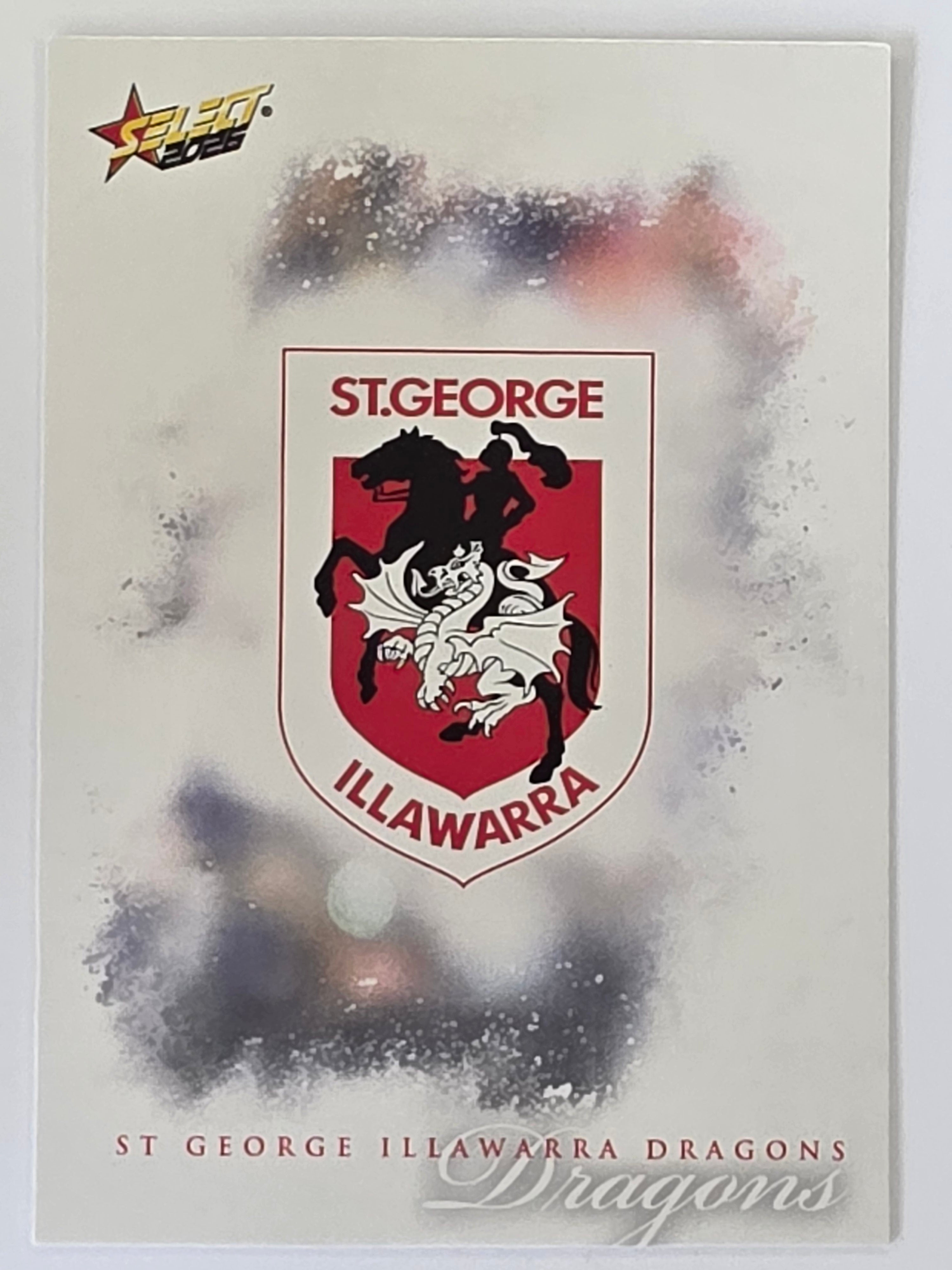 NRL 2026 League Heroes | Base | #170 | Logo | St George Dragons