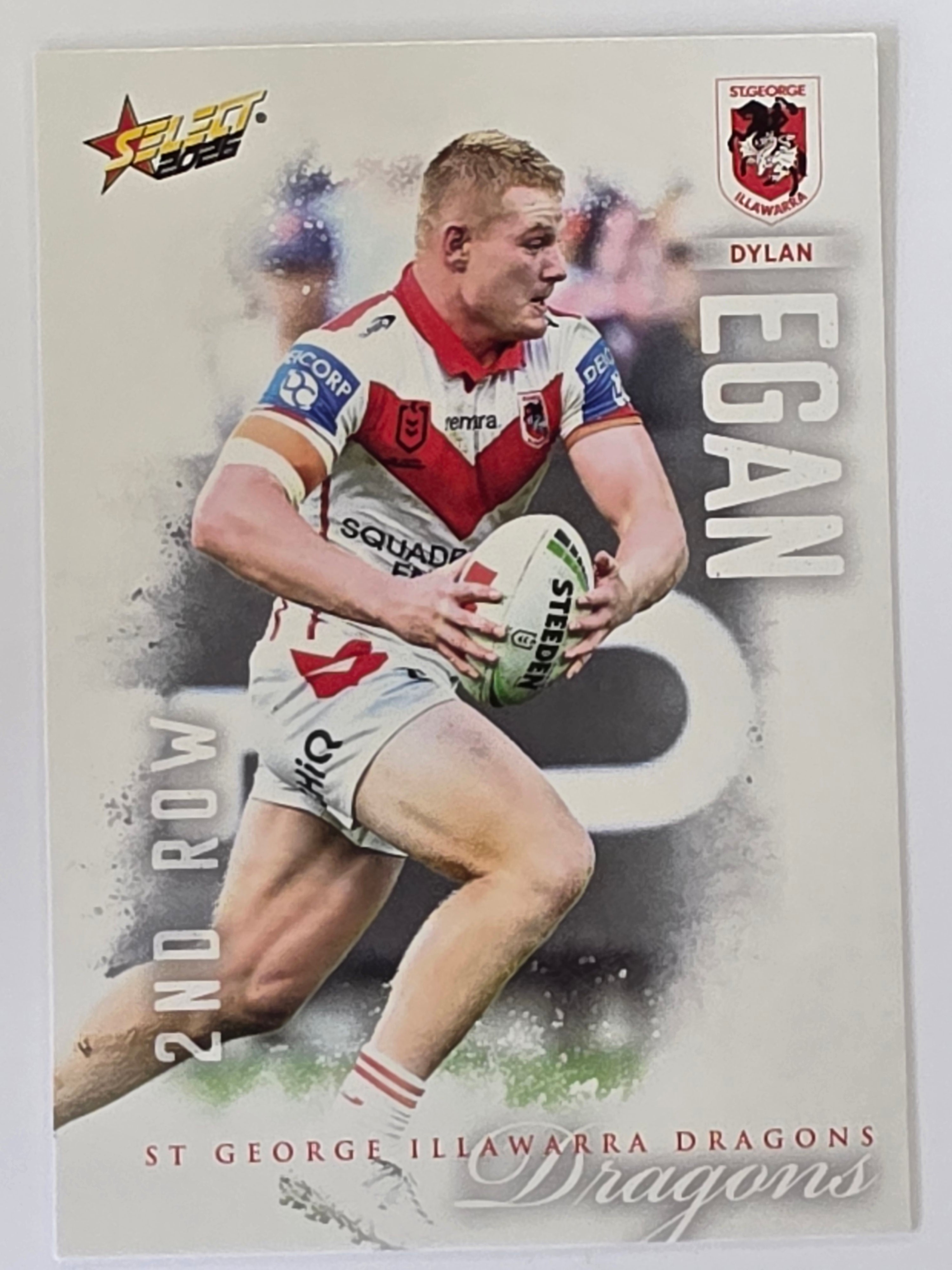 NRL 2026 League Heroes | Base | #172 | Dylan Egan | St George Dragons