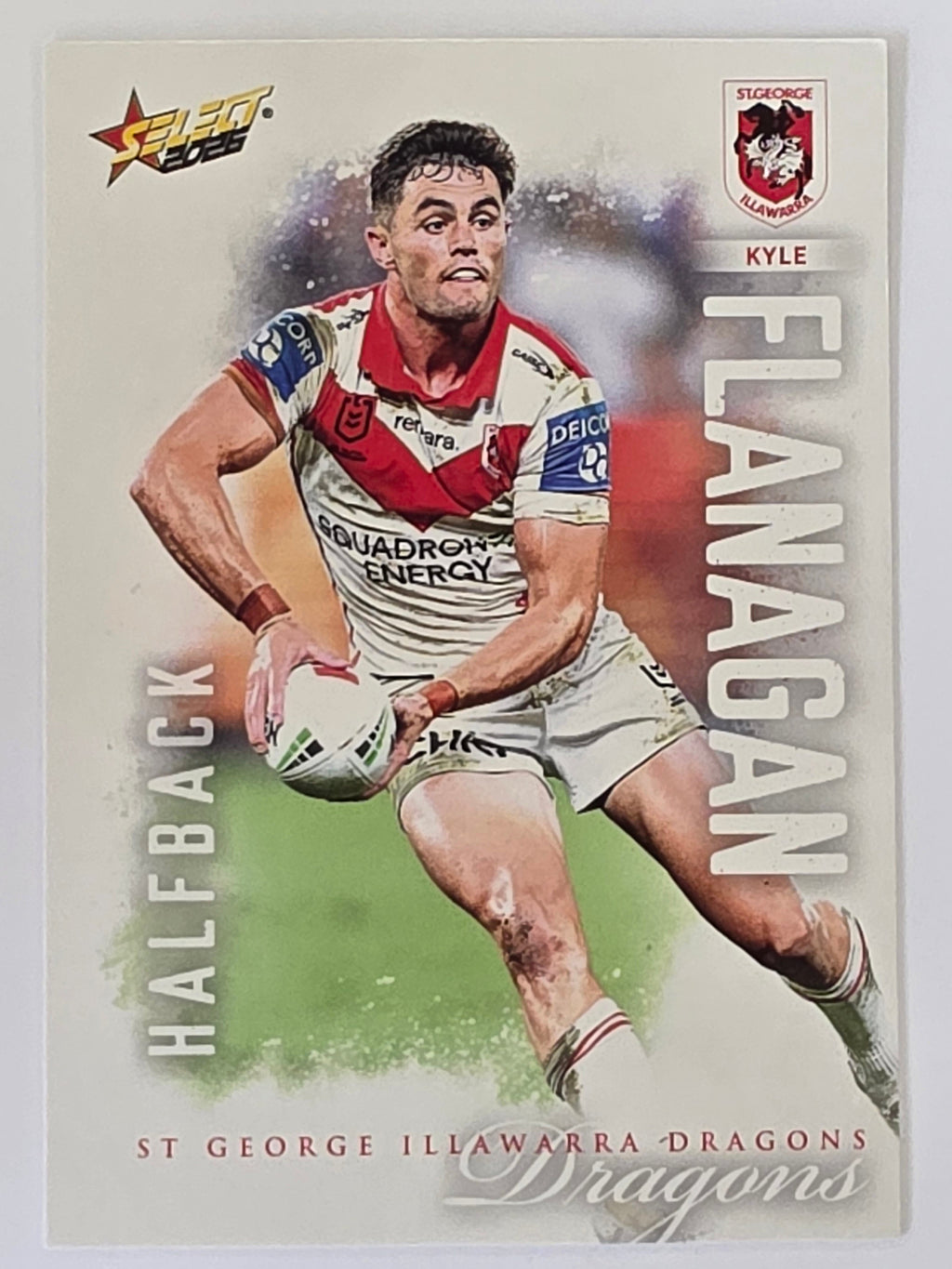 NRL 2026 League Heroes | Base | #173 | Kyle Flanagan | St George Dragons