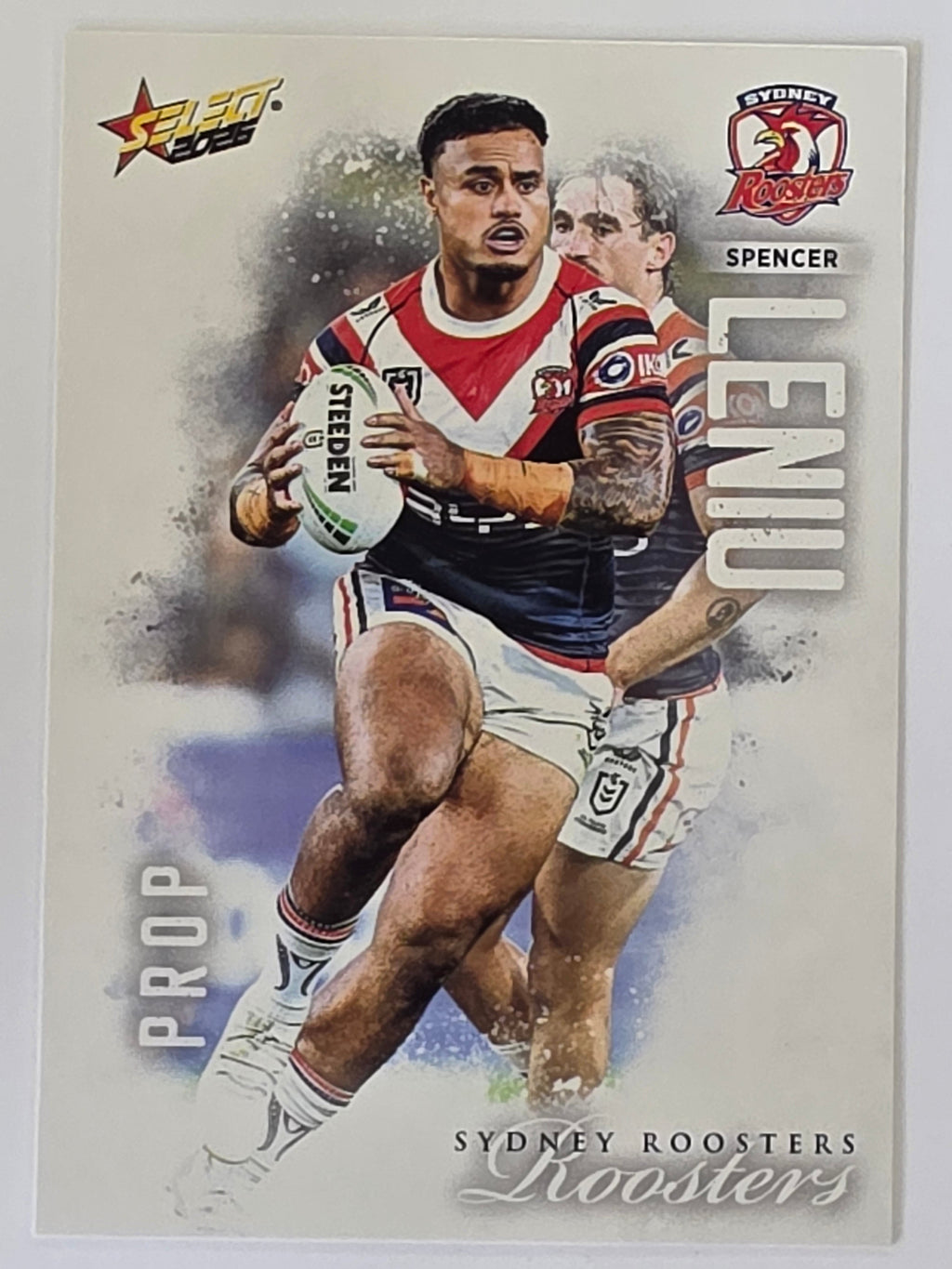 NRL 2026 League Heroes | Base | #186 | Spencer Leniu | Sydney Roosters