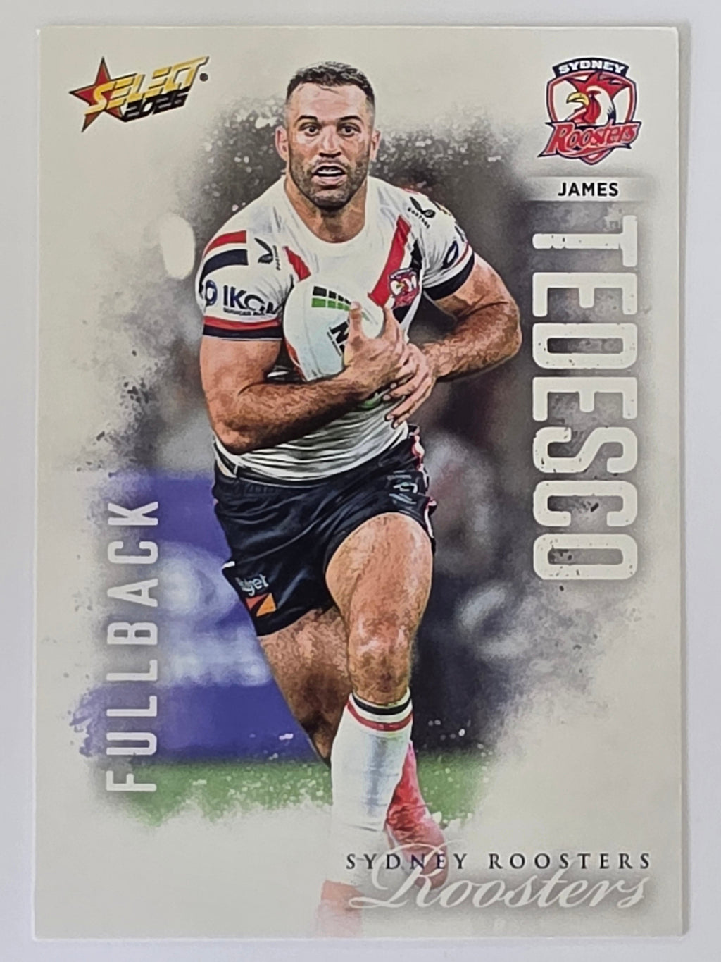 NRL 2026 League Heroes | Base | #190 | James Tedesco | Sydney Roosters