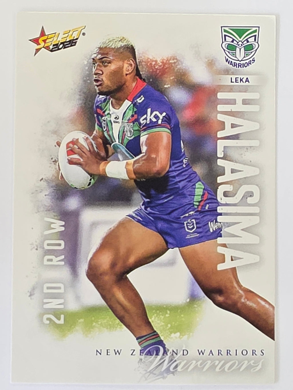 NRL 2026 League Heroes | Base | #201 | Leka Halasima | New Zealand Warriors