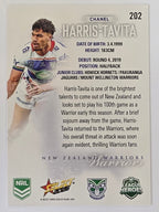 NRL 2026 League Heroes | Base | #202 |Chanel Harris-Tavita |New Zealand Warriors