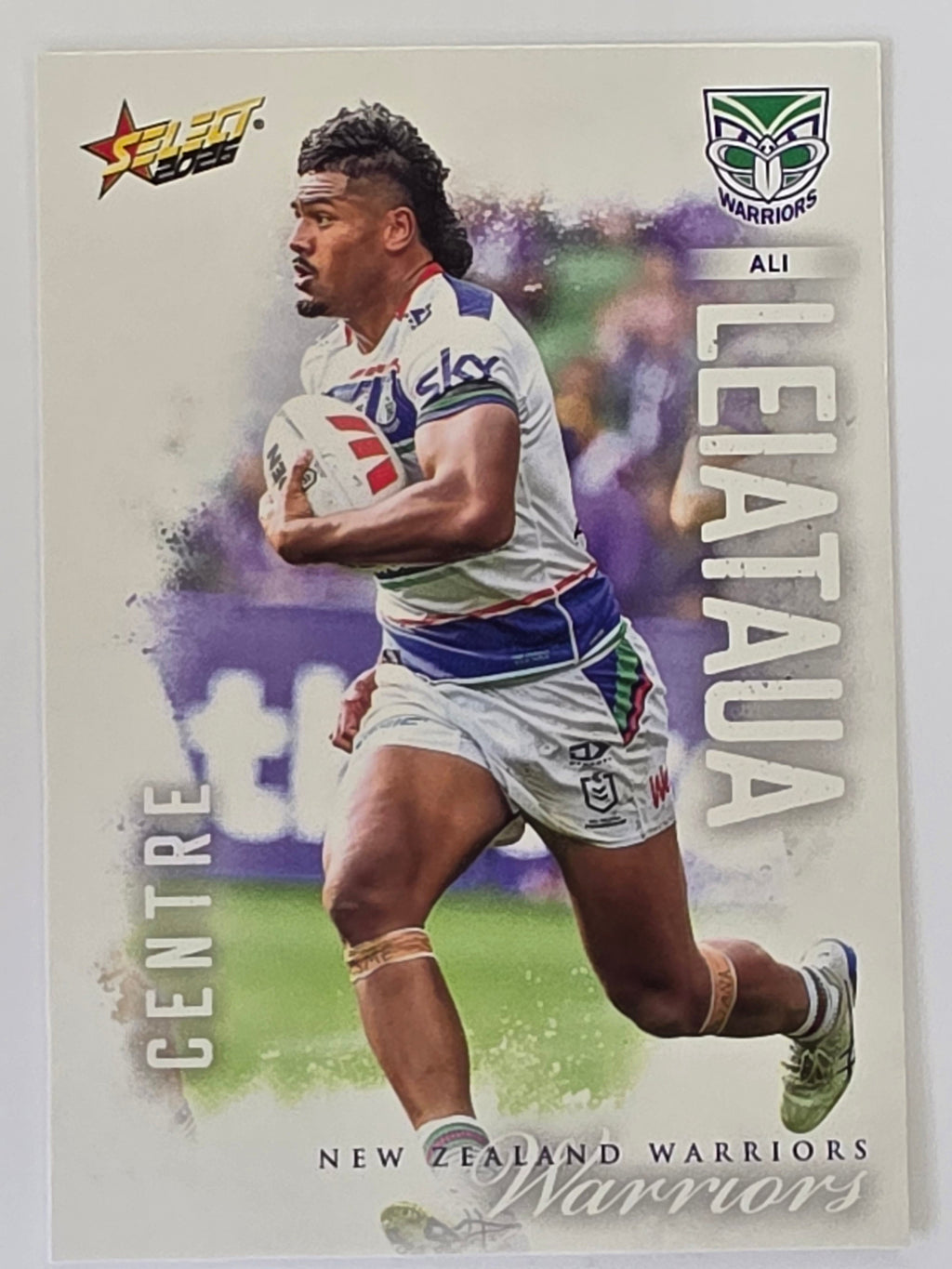 NRL 2026 League Heroes | Base | #203 | Ali Leiataua | New Zealand Warriors