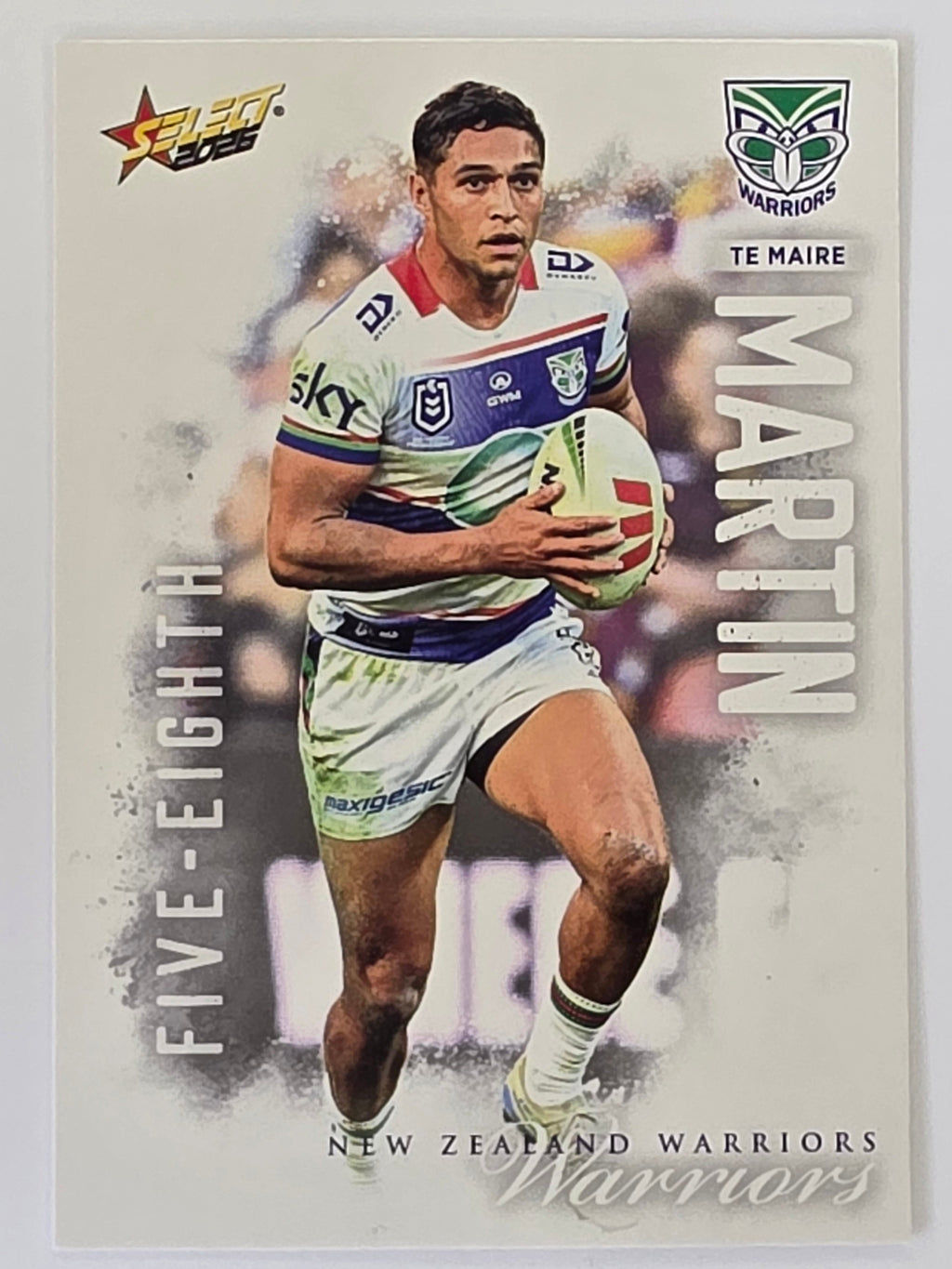 NRL 2026 League Heroes | Base | #204 | Te Maire Martin | New Zealand Warriors